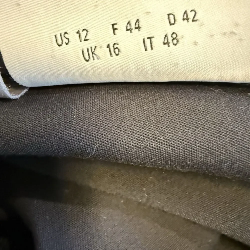 Akris Punto Ankle Pants Women’s Size 12 Black Trousers Old Money Career - Picture 9 of 12